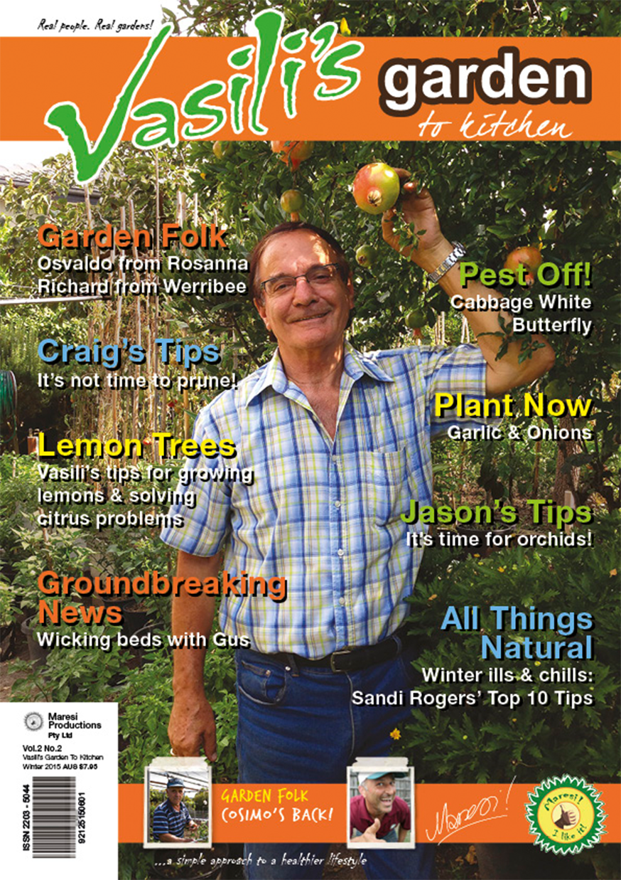 Vasili's Garden to Kitchen Magazine - Issue 06 - Winter 2015
